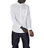 Tommy Jeans Solid Linen Blend M - camicia a maniche lunghe - uomo, White