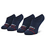 Tommy Jeans TH Uni No Show High Cut 2P - kurze  Socken - Herren, Dark Blue