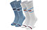 Tommy Jeans TH Uni 2P - lange Socken - Herren, Blue/White