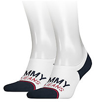 Tommy Jeans TJ No Show High Cut 2 P - kurze Socken - Herren , White