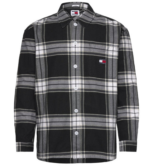 Tommy Jeans TJM Bold Check - camicia maniche lunghe - uomo. Taglia S