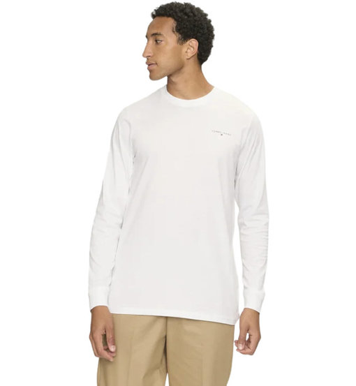 Tommy Jeans Tjm Slim Linear CHST L/S TEE EXT - maglia a maniche lunghe - uomo