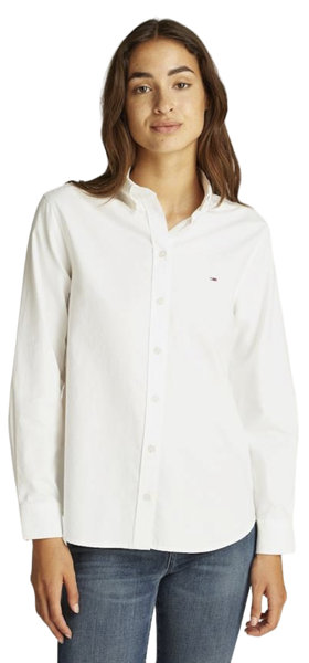 TOMMY JEANS Oxford W - Langarm Hemd - Damen, Gr. S