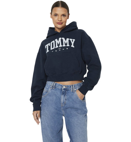 Tommy Jeans Varsity W - felpa con cappuccio - donna. Taglia M