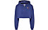Tommy Jeans W Cropped Badge 1/4 Zip - Kapuzenpullover - Damen, Blue