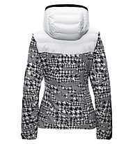 Toni Sailer Agatha Print - giacca da sci - donna, White/Black