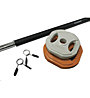Toorx Body Pump Set Light - bilanciere + pesi, Black/Orange