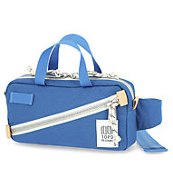 Topo Designs Mini Quick Pack  - marsupio, Blue/White
