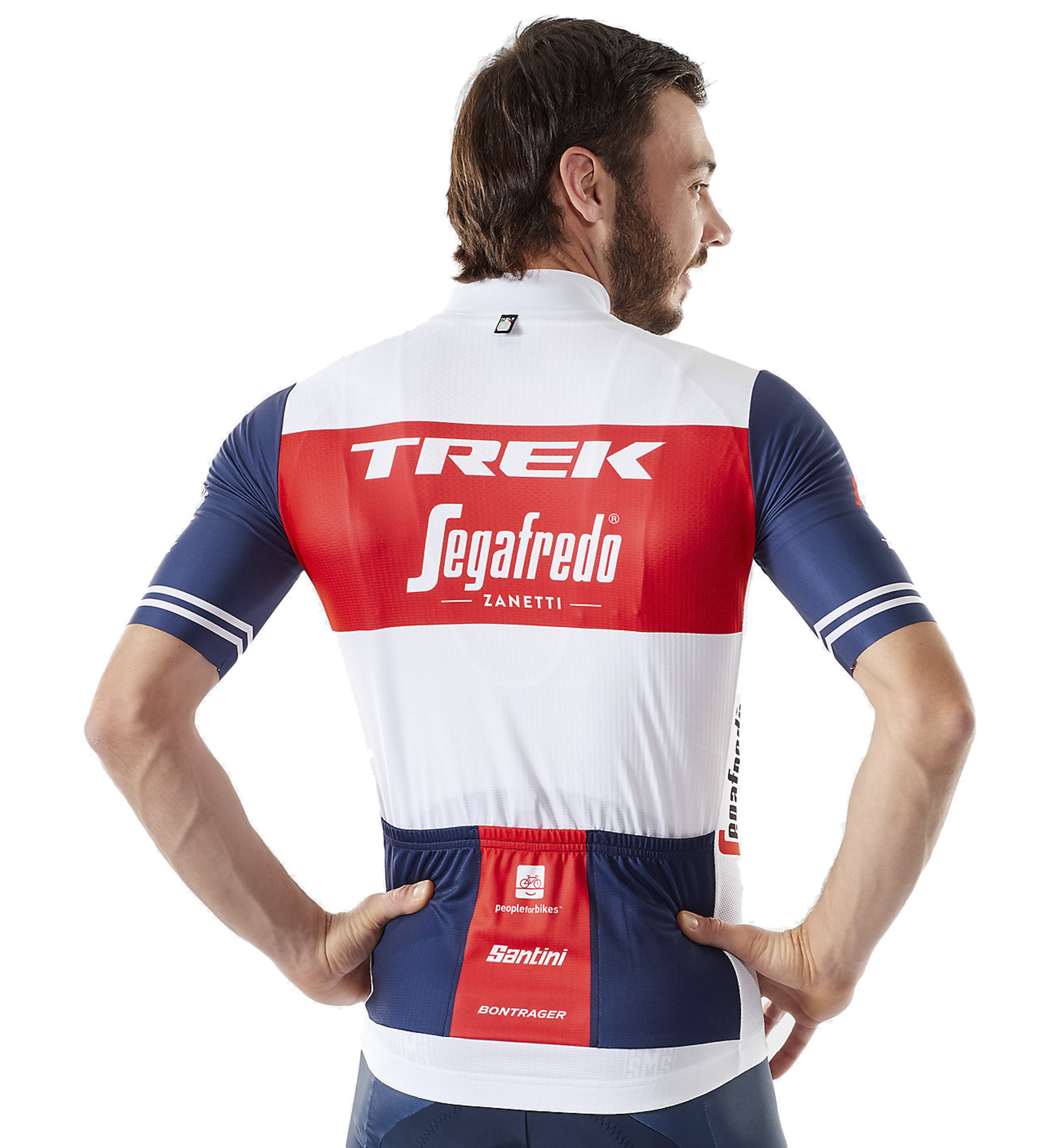 Gilet Cycliste Sans Manches Santini Trek-Segafredo 2019 Taille L - Occasion Bon état