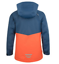 Trollkids Bryggen 3in1 - giacca hardshell - bambino, Blue/Orange