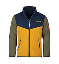 Trollkids Kids Bryggen 3in1 - Skijacke - KInder, Green/Yellow