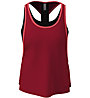 Under Armour 2 in 1 Knockout Sp - Top Fitness - Damen, Red