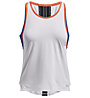 Under Armour 2 in 1 Knockout Sp - Top Fitness - Damen, White
