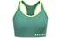 Under Armour Armour Mid Keyhole - reggiseno sportivo a supporto medio - donna, Green/Light Green