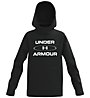 Under Armour Boys' Armour Fleece® Graphic Hoodie - felpa con cappuccio - bambino, Black