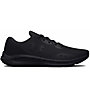 Under Armour Charged Pursuit 3 - scarpe fitness e training - donna, Black