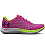 Under Armour Flow Velociti Wind 2 W - scarpe running neutre - donna, Pink/Light Green