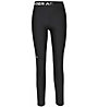 Under Armour HeatGear® Armour Wordmark Waistband - pantaloni fitness - donna, Black
