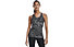Under Armour Hg Armour Racer Print - Top Fitness - donna, Black