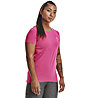 Under Armour Hg Armour Ss - T-shirt Fitness - Damen, Pink