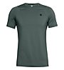 Under Armour HG Rush Fitted SS - maglia running - uomo, Green