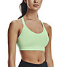 Under Armour Infinity Covered Mid - Sport BHs - Damen, Light Green