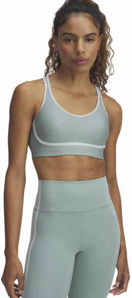 Under Armour Infinity Mid Piped Sports W - Sport-BH mittlerer Halt - Damen, Gr. 