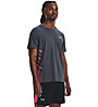Under Armour Iso-Chill Laser Heat - maglia running - uomo, Grey/Pink