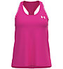 Under Armour Knockout - Top fitness - donna, Pink/White