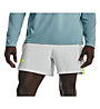 Under Armour Launch Elite 5" - pantaloni running - uomo, Grey/Light Green