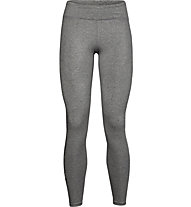 Under Armour Favorite Wordmark - pantaloni fitness - donna, Dark Grey