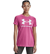 Under Armour Live Sportstyle Graphic - T-Shirt Fitness - Damen, Pink