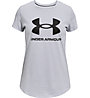 Under Armour Live Sportstyle Graphic Ss - T-shirt Fitness - Damen, Light Violet/Black