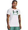 Under Armour Live Sportstyle Graphic Ssc - T-shirt Fitness - Damen, White