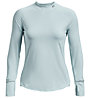 Under Armour Outrun The Cold - maglia a maniche lunghe running - donna, Light Blue