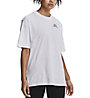 Under Armour Oversized Graphic Ss - T-shirt Fitness -Damen, White