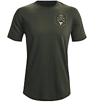Under Armour Project Rock 100 Percent - T-shirt Fitness - uomo, Green