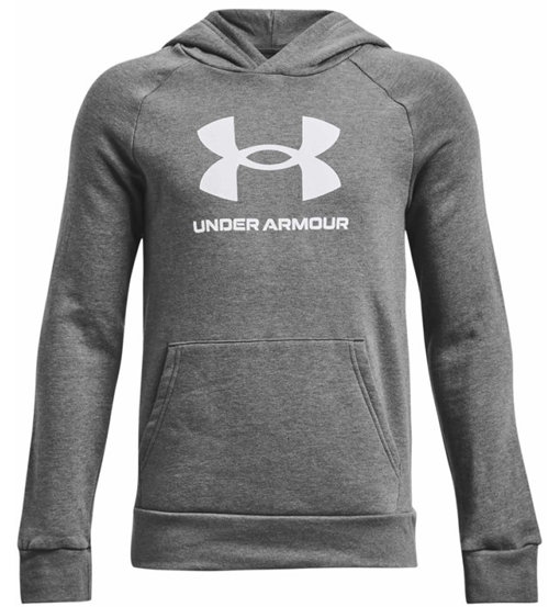 Under Armour Rival Fleece Big Logo Jr - felpa con cappuccio - ragazzo