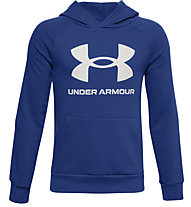 Under Armour Rival Fleece Hoodie - Kapuzenpullover - Kinder, Light Blue/White