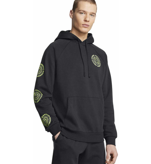 Under Armour Rival Fleece Logo M - felpa con cappuccio - uomo