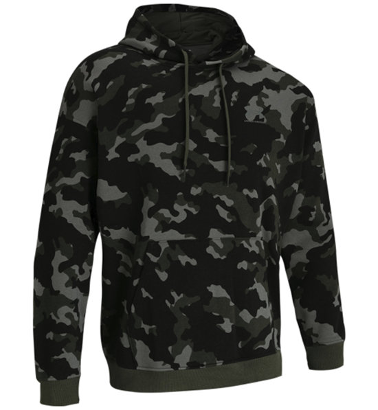 under armour black and camo hoodie