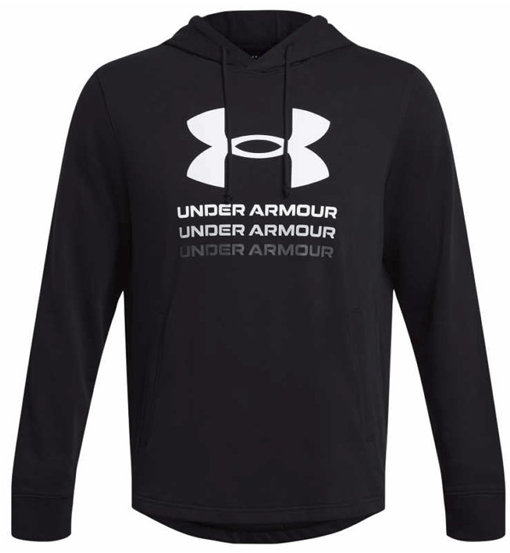Under Armour Rival Terry Graphic Hood M - felpa con cappuccio - uomo