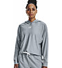 Under Armour Rival Terry Oversized - Kapuzenpullover - Damen, Light Blue