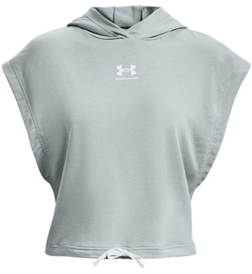 Under Armour Rival Terry SS Hoodie - T-shirt - donna. Taglia XS