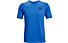 Under Armour SportStyle Left Chest SS - T-shirt - uomo, Light Blue/Blue/Black
