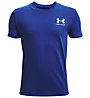Under Armour Sportstyle Left Chest Ss - T-shirt - uomo, Light Blue