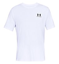Under Armour SportStyle Left Chest SS - T-shirt - uomo, White