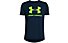 Under Armour Sportstyle Logo - T-Shirt - Kinder, Dark Blue