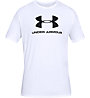 Under Armour Sportstyle Logo SS - T-shirt fitness - uomo, White