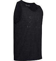 Under Armour Sportstyle Logo - Muscle Shirt - Herren, Black